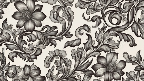 seamless floral background