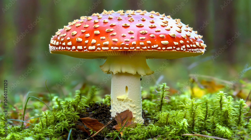 Amanita muscaria, or the fly agaric, is one of the most recognizable mushrooms. It has a reddish cap with white spots and can induce strong hallucinations. Additionally, it is highly toxic. Amanita muscaria, or the fly agaric, is one of the most recognizable mushrooms. It has a reddish cap with white spots and can induce strong hallucinations. Additionally, it is highly toxic.