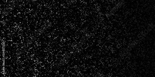 Abstract background. Monochrome texture. Black and white tones, distorted effect. Chaotic, fragmented, irregular and disrupted appearance. Dynamic and bold appearance. Modern, edgy aesthetic.