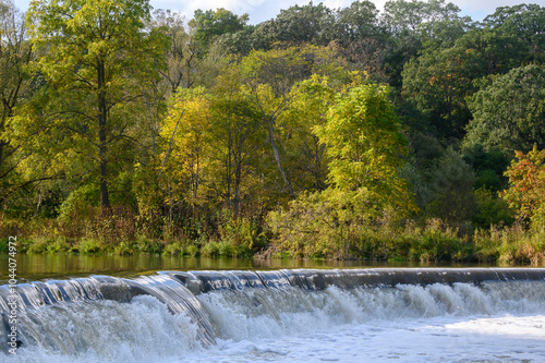 Photography Humber riber in fall season