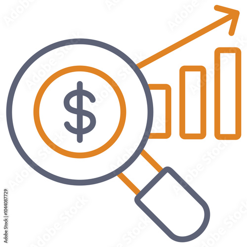 Financial analysis Icon