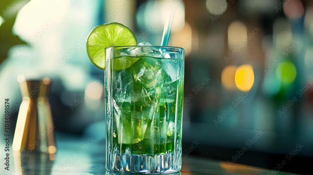 mojito cocktail on the table mojito cocktail on the table