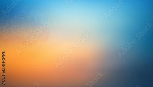 青とオレンジのグラデーション背景素材。青色と橙色が混ざったパステルカラー背景。Blue and orange gradient background material. A pastel color background that mixes blue and orange.