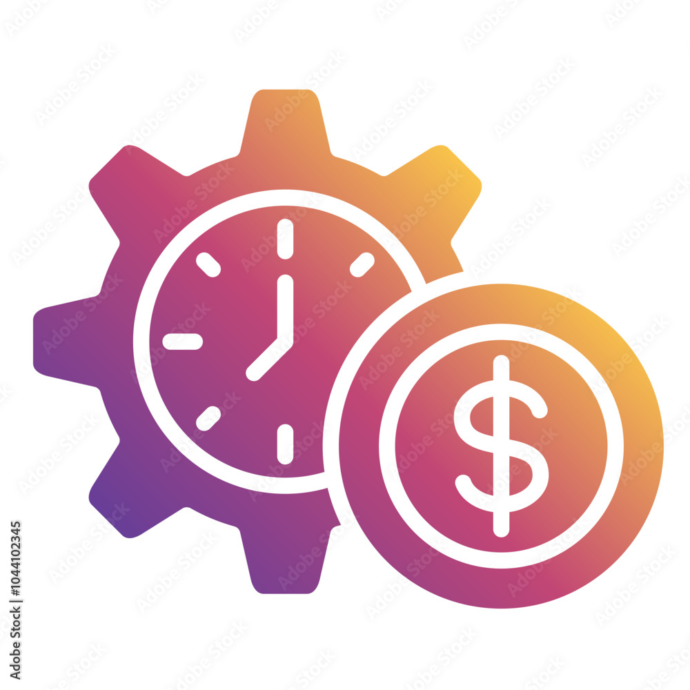 time management Icon time management Icon