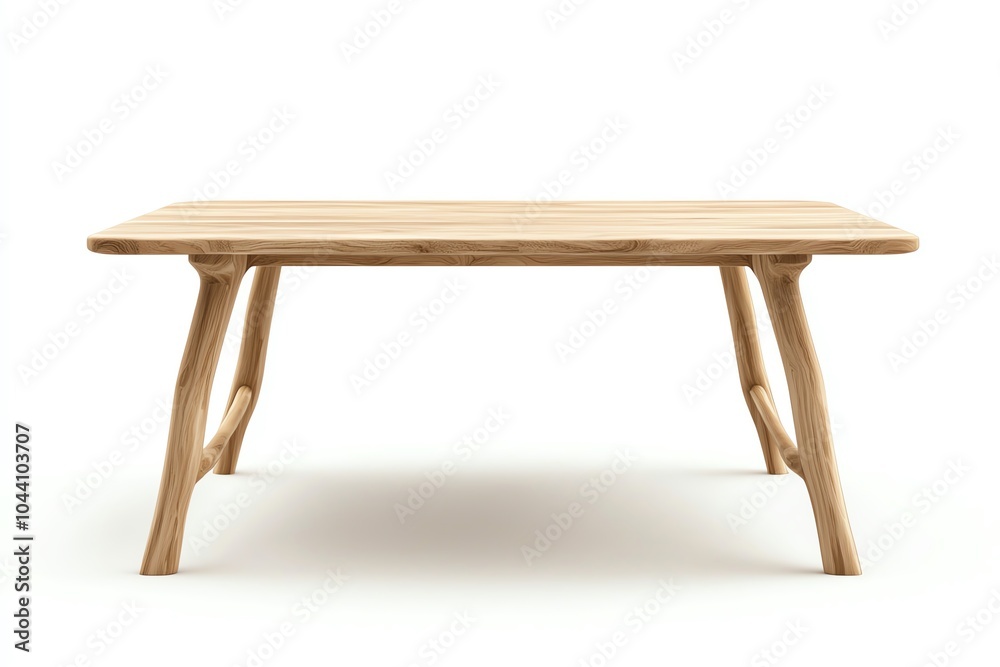 Elegant wooden table with minimalist design, perfect for modern interiors. Made of high-quality wood for durability and a natural aesthetic. Elegant wooden table with minimalist design, perfect for modern interiors. Made of high-quality wood for durability and a natural aesthetic.