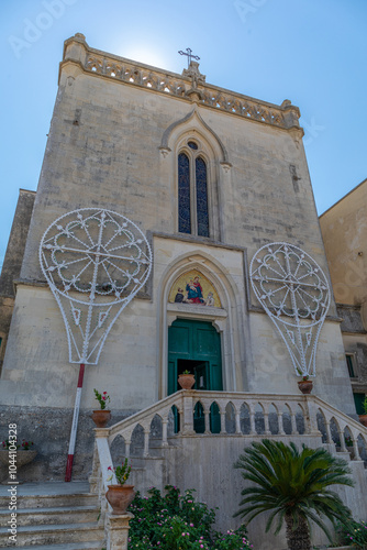 Santuario Madonna del Rosario di Pompei, à Castro, Italie