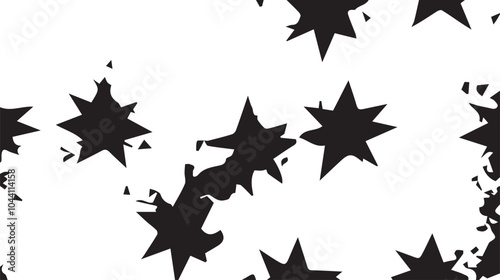 black grunge texture background, black and white texture vector illustration for background