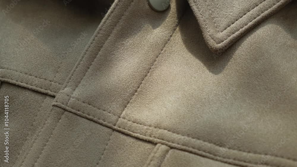 Jacket made of natural suede or fabric imitating suede Jacket made of natural suede or fabric imitating suede