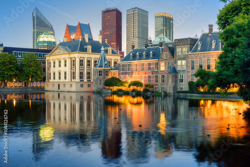 The Hague city center, South Holland, Netherlands