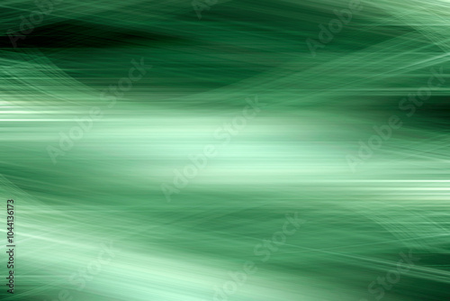 green abstract motion effect laser background, green motion light trails over...