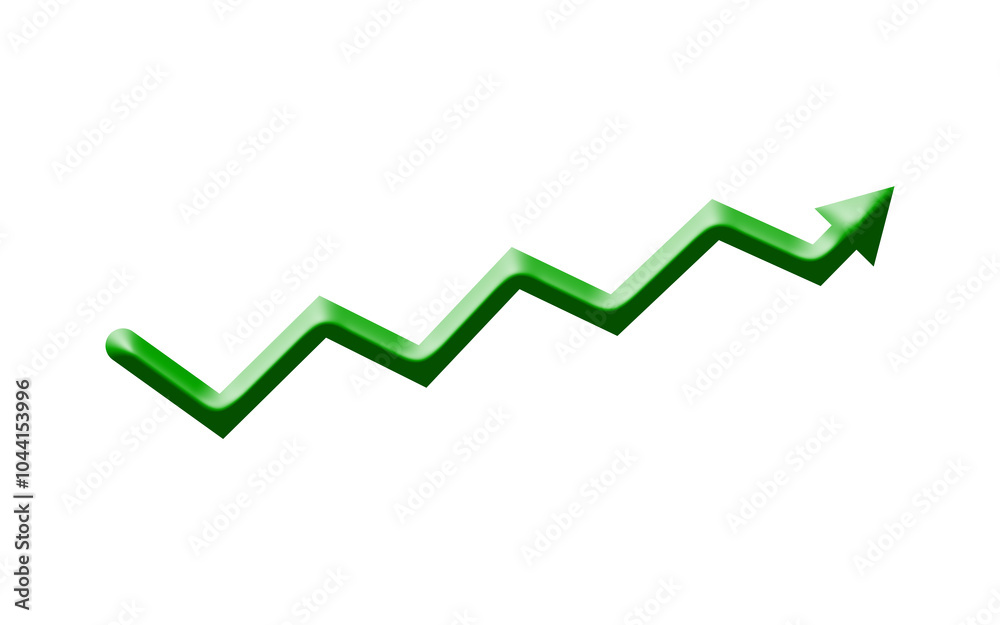Left to right going green arrow 3d sign. Business growth concept arrow moving isolated Left to right going green arrow 3d sign. Business growth concept arrow moving isolated