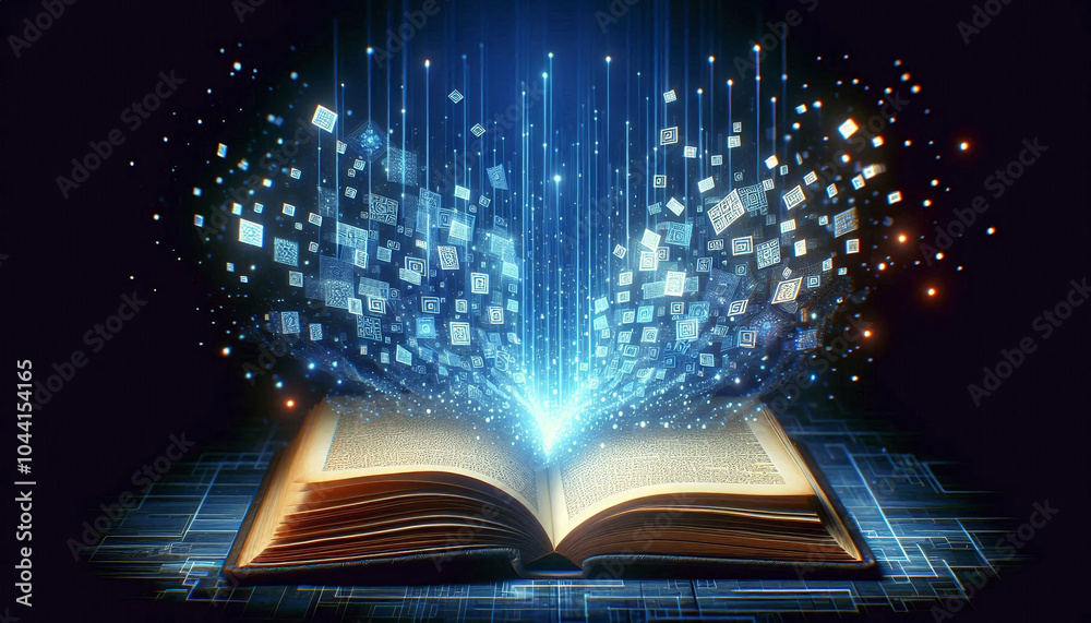 Book of Glowing Data Streams