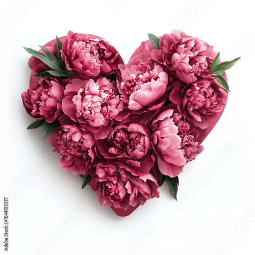 Flowers shaped like a heart. Heart Shaped Flowers photo