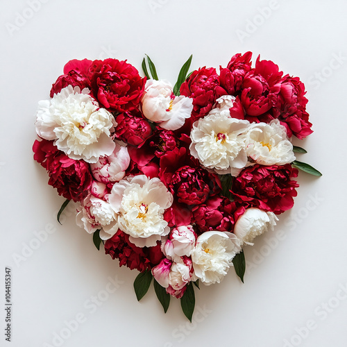 Flowers shaped like a heart. Heart Shaped Flowers photo