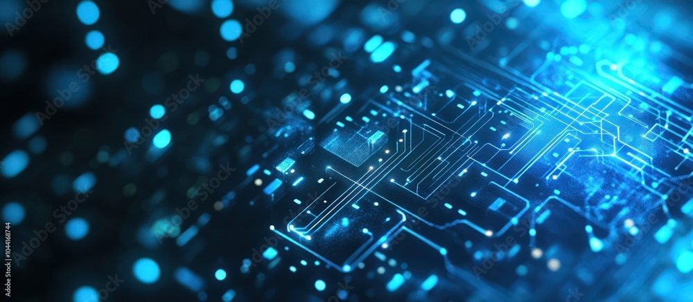 Abstract tech background highlighting detailed, modern technology themes Abstract tech background highlighting detailed, modern technology themes