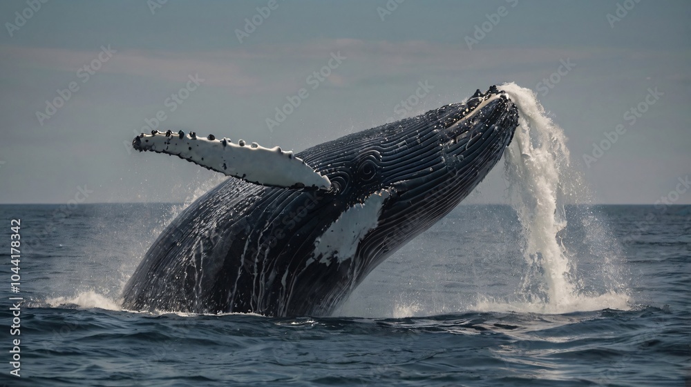 Naklejka premium whale