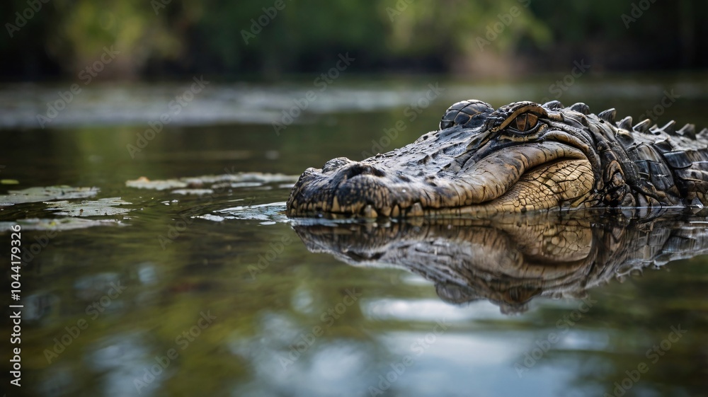Fototapeta premium alligator