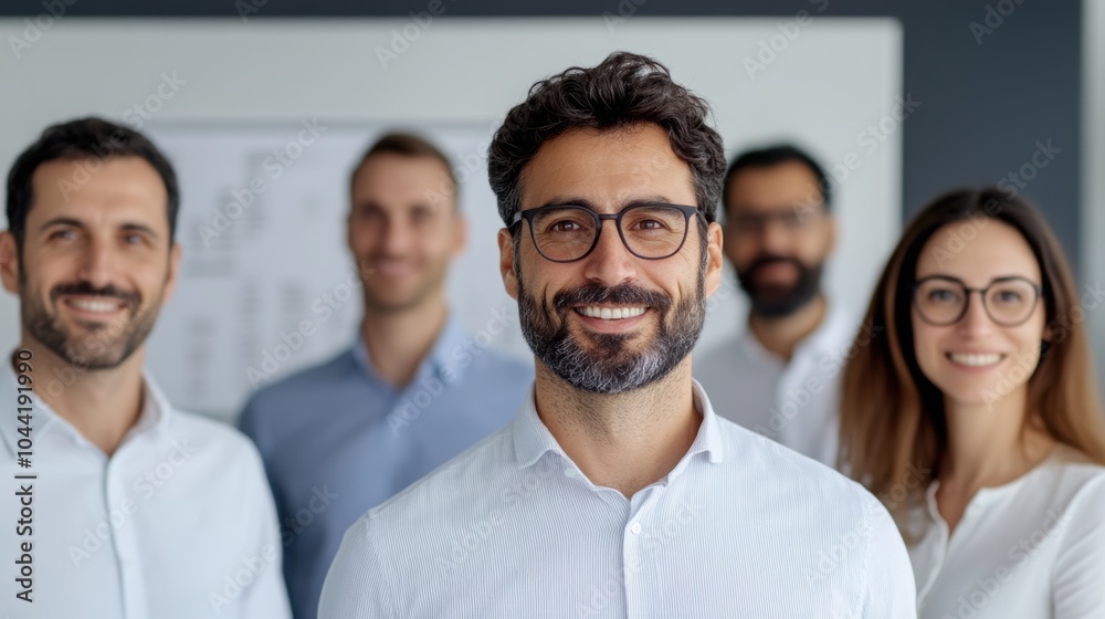 Diverse group of HR professionals in a team photo