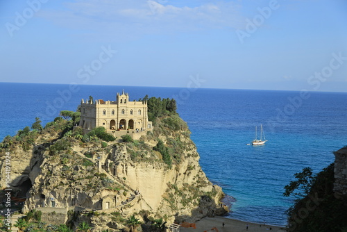 Εκτύπωση καμβά street of tropea, calabria, italy, vibo valentia