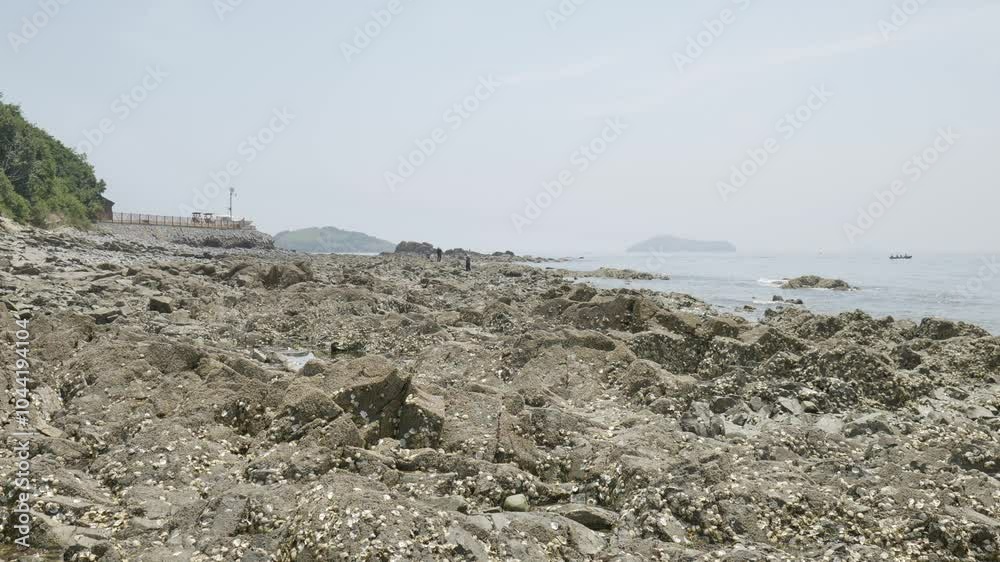 Natural scenery by the seaside in Dalian, China. Natural scenery by the seaside in Dalian, China.