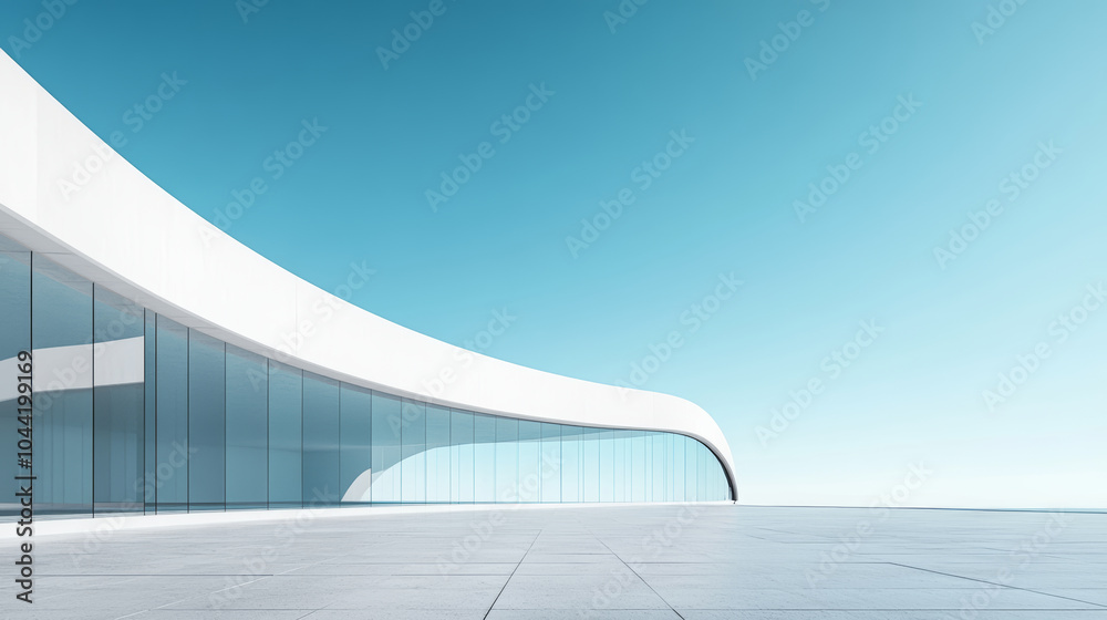 Obraz premium Modern Urban Architecture Square