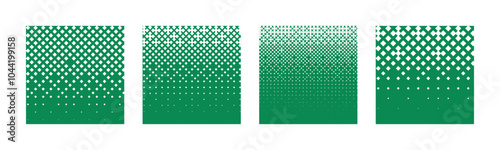 Pixel disintegration background. Decay effect. Dispersed dotted pattern.