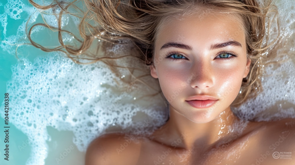 Serene Beauty in Ocean Waves Serene Beauty in Ocean Waves