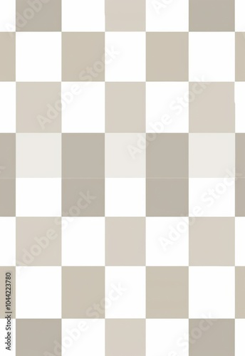 Elegant Light Gray and White Checkered Pattern Background for Graphic Design