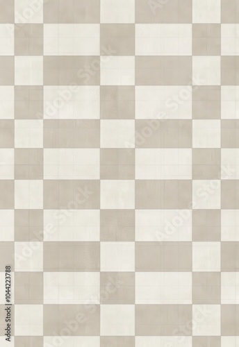 Elegant Light Gray and White Checkered Pattern Background for Graphic Design