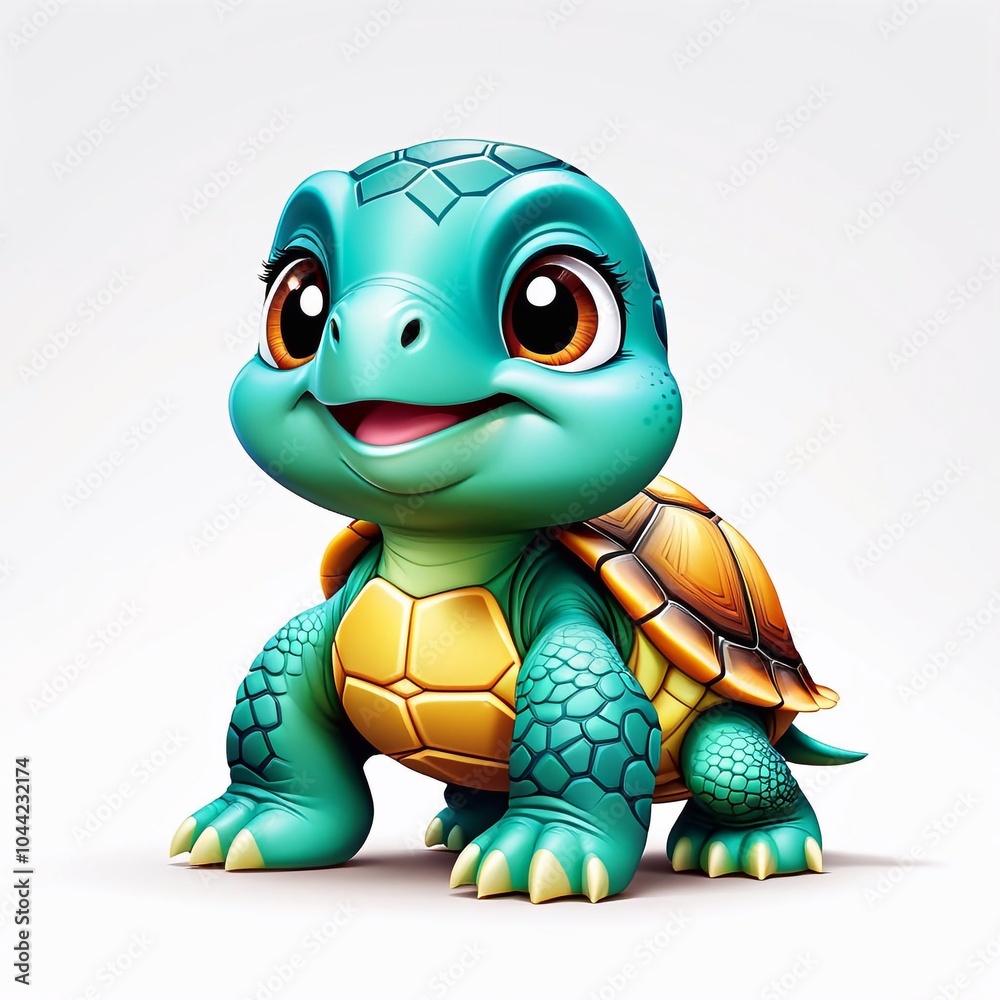 Niedliche Schildkröte Niedliche Schildkröte