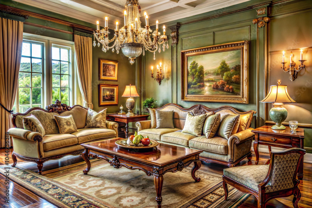 Elegant Traditional Living Room Elegant Traditional Living Room