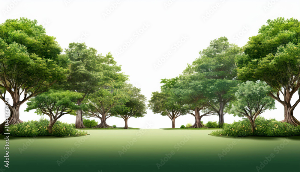 Fototapeta premium Roots of Life: The Story of Trees