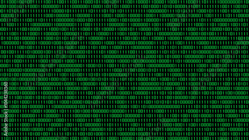 Binary rain background