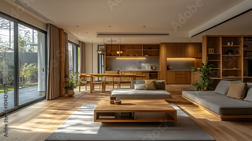 Serene Sanctuary: A Haven of Minimalist Modernity photo