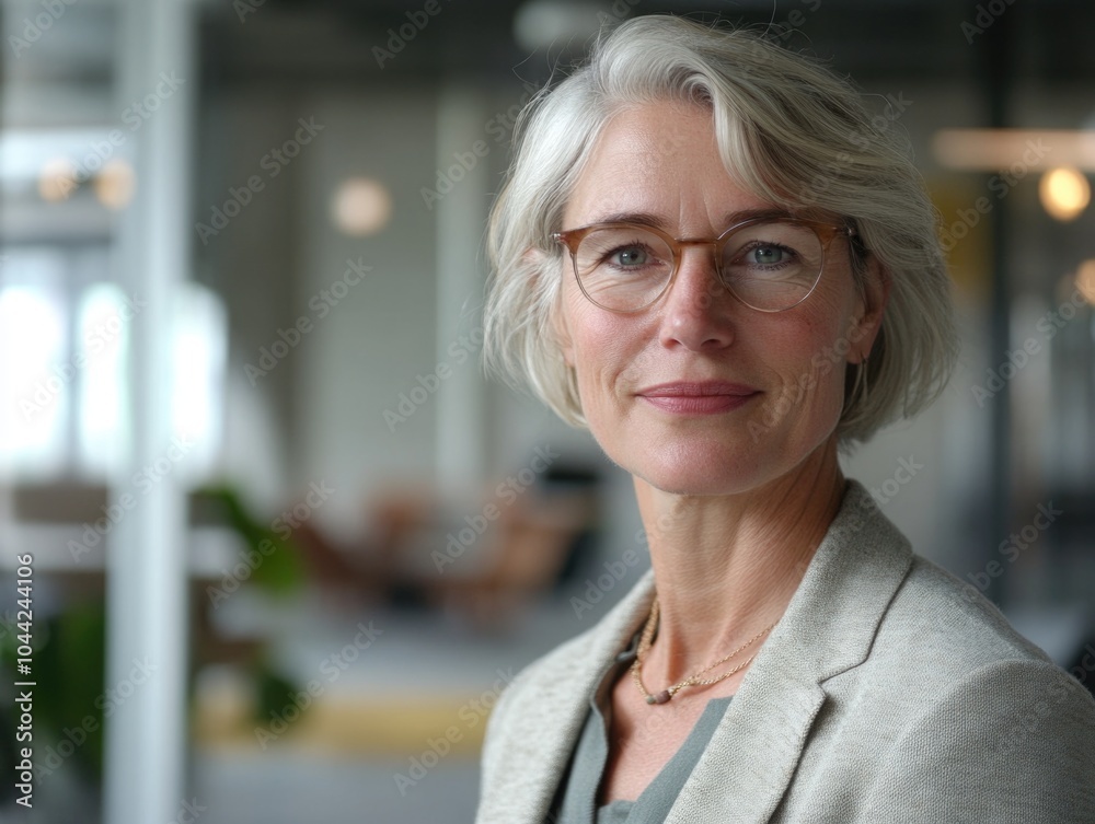 Professional Businesswoman in Office Professional Businesswoman in Office