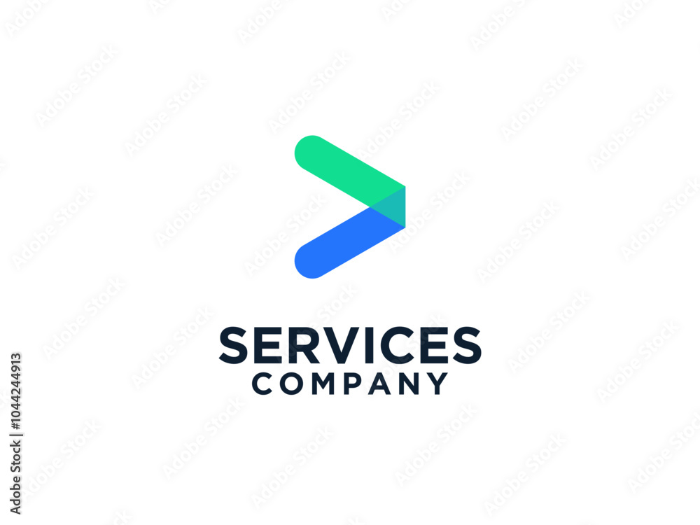 Initial Letter D Logo. Blue Shape D Letter with Negative Space Line inside isolated on White Background. Usable for Business and Delivery Logos. Initial Letter D Logo. Blue Shape D Letter with Negative Space Line inside isolated on White Background. Usable for Business and Delivery Logos.
