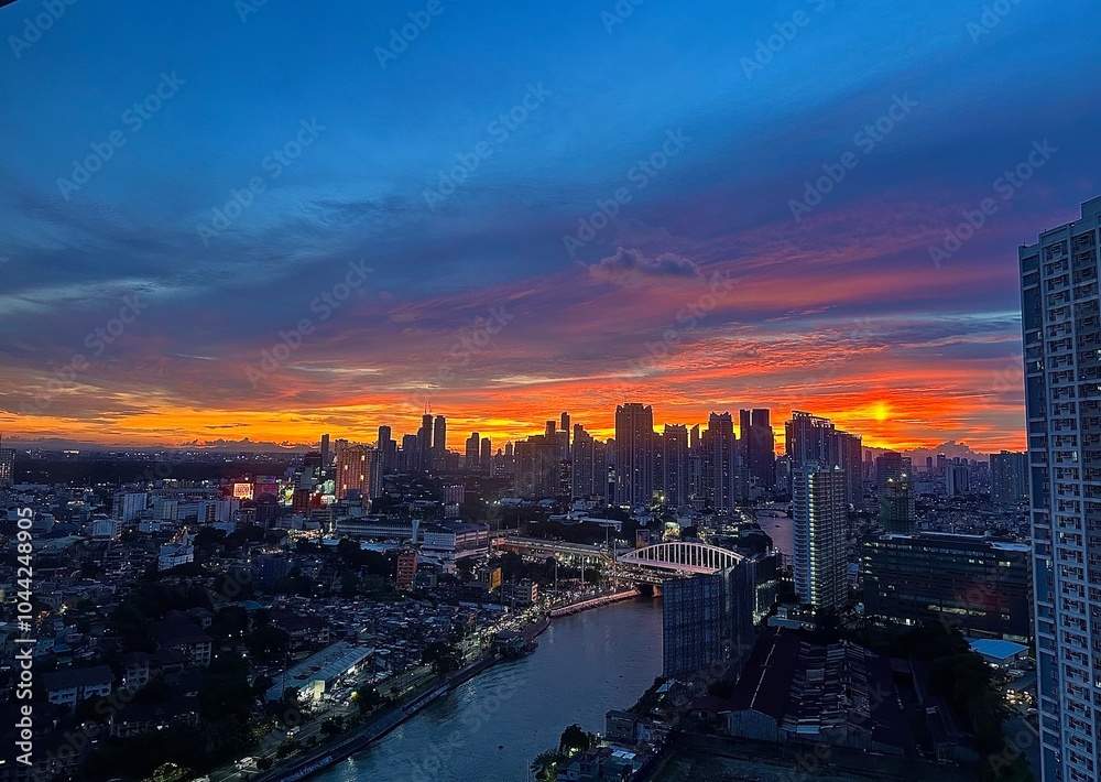 Fototapeta premium City lights
