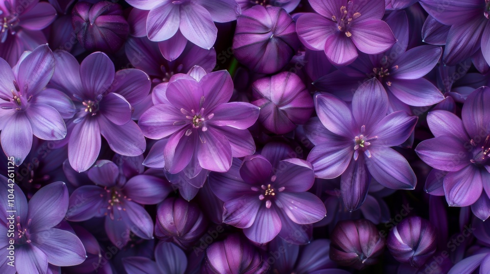 A stunning close-up of vibrant purple flowers with intricate petal details, creating an engaging and visually rich tapestry of floral elegance and natural beauty. A stunning close-up of vibrant purple flowers with intricate petal details, creating an engaging and visually rich tapestry of floral elegance and natural beauty.