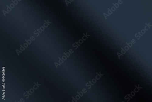 Obraz na płótnie Black dark gray blue abstract elegant background. Drapery. Curtain. Fabric material. Soft folds. Wave stripe line. Gradient. Empty space. Design. Template w salonie