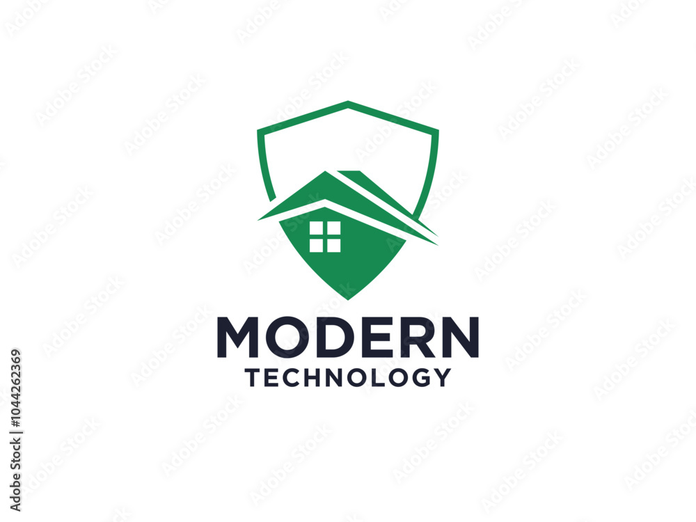 Home Security Logo Design House Guard Real Estate Logo Template Home Security Logo Design House Guard Real Estate Logo Template