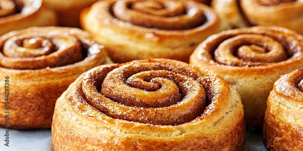 Fototapeta premium cinnamon rolls 