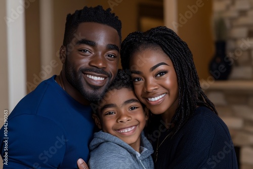 A foster parent sharing a proud moment with their foster child, with expressions of pride and love, fostering self-esteem and confidence photo