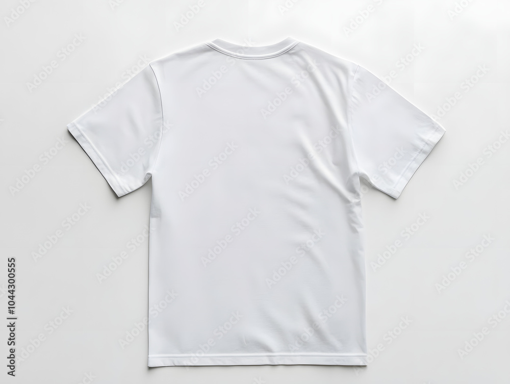 21白いTシャツ 背面 後方 / White T-shirt Back Rear Gererated AI 21白いTシャツ 背面 後方 / White T-shirt Back Rear Gererated AI