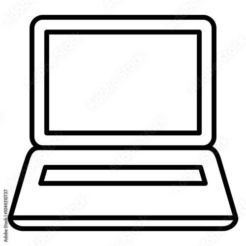 Laptop Icon Element For Design