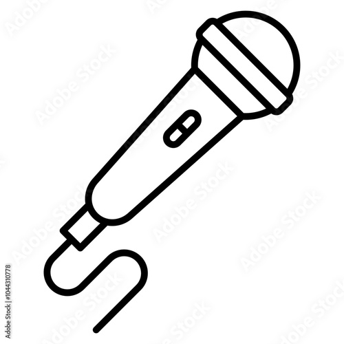 Microphone  Icon Element For Design