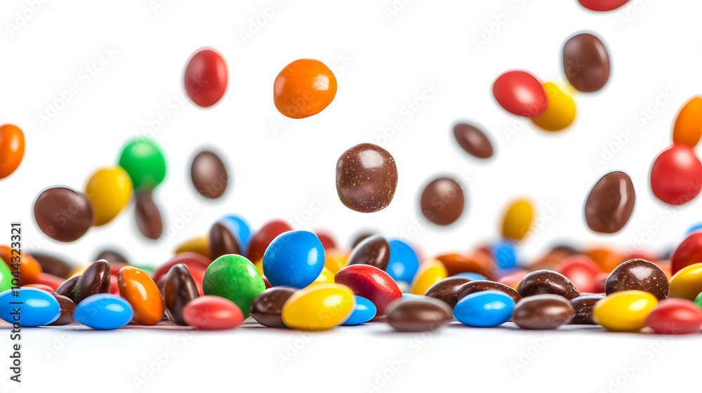 Colorful Chocolate Candies Falling, candy, sweets, treat, treats, dessert Colorful Chocolate Candies Falling, candy, sweets, treat, treats, dessert