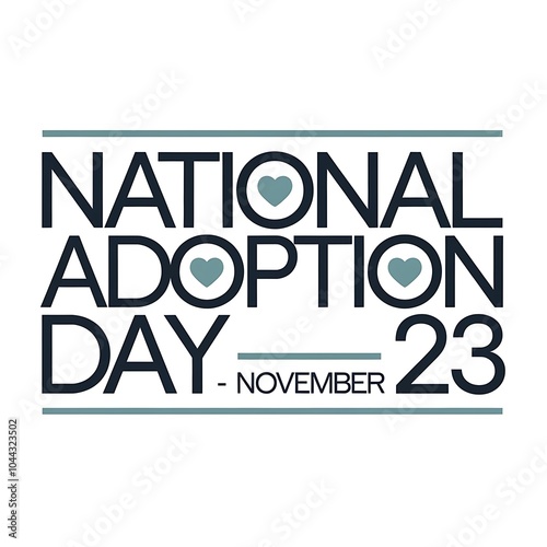 National Adoption Day 2023 Graphic photo