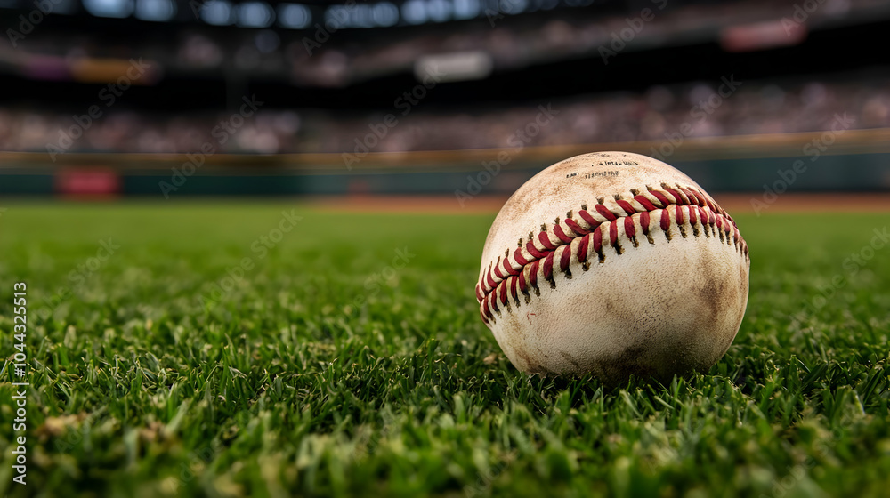 Baseball on Grass Field, baseball game, baseball field, sport, sports, green Baseball on Grass Field, baseball game, baseball field, sport, sports, green