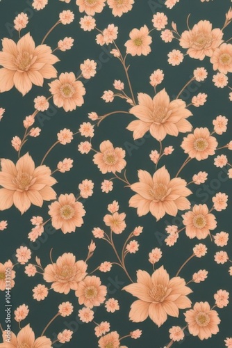 flowers pattern wallpaper