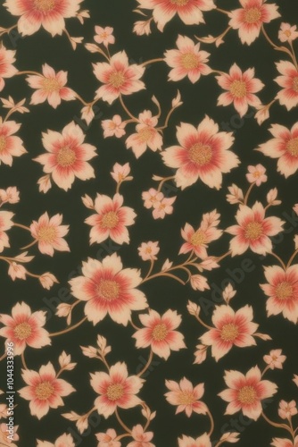 flowers pattern wallpaper